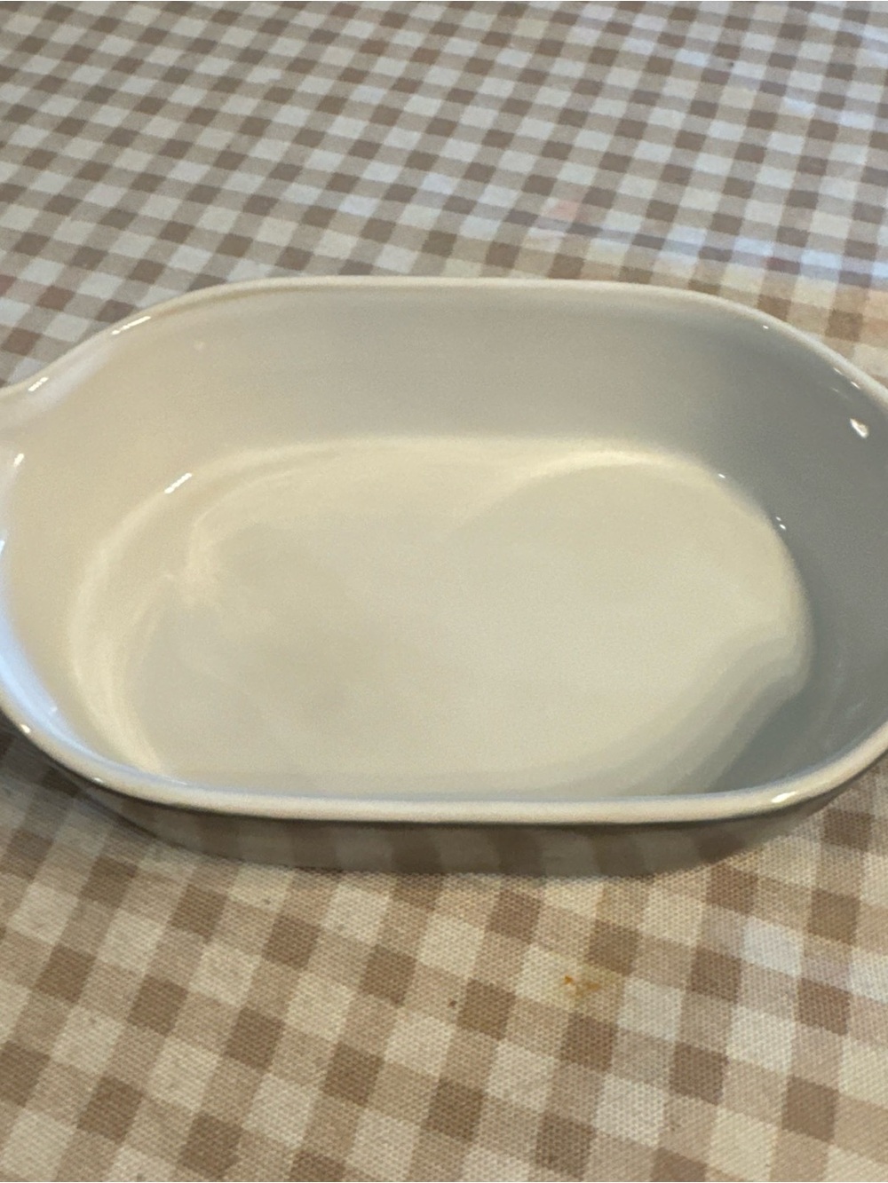 White Ceramic Oval Baking Dish - Classic Serve & Bake